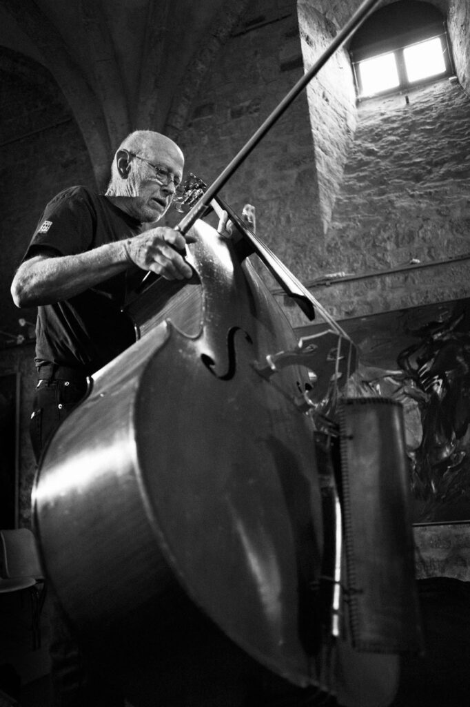 Barre Phillips, Europajazz 2010.. Barre Phillips, Europajazz, Jazz.