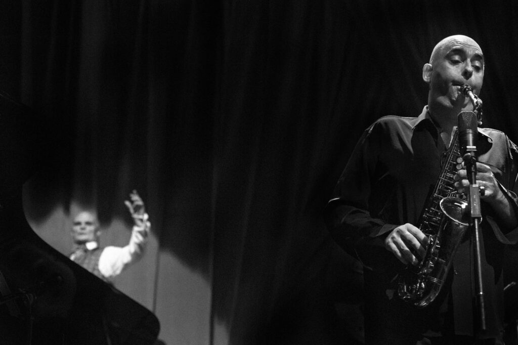Christophe Monniot, Djazz Nevers 2011.. Christophe Monniot, Sati(e)rik Excentrik, Gilles Arbons, D'jazz Nevers, Jazz.