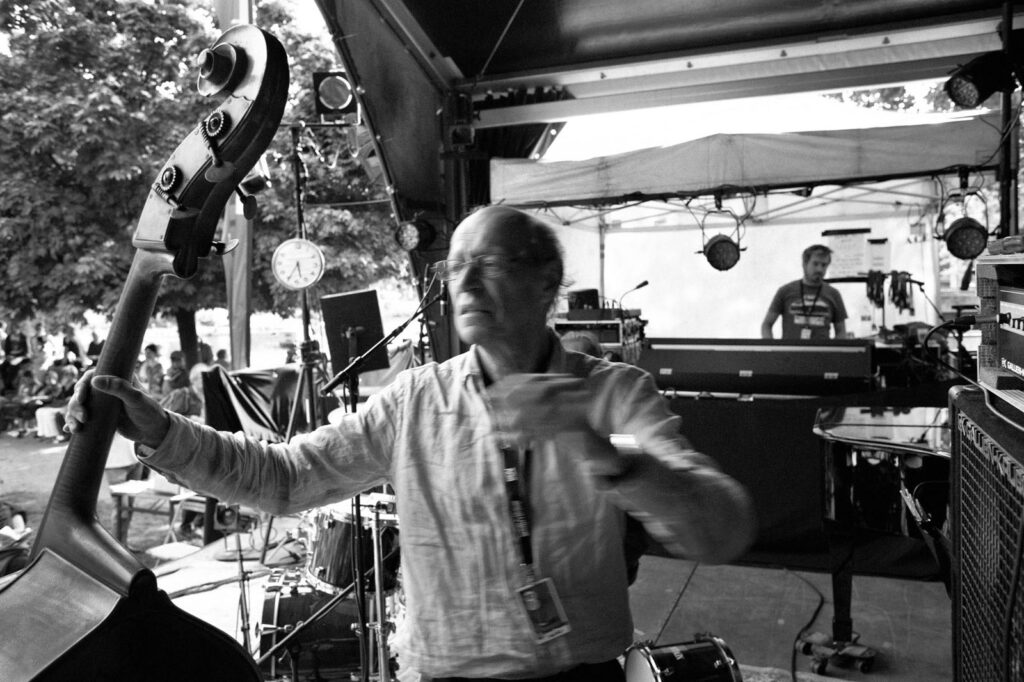 Didier Levallet quintet Voix Croisées RDV Erdre 2014.. Didier Levallet, RDV de l'Erdre, Rendez-vous de l'Erdre, Jazz.