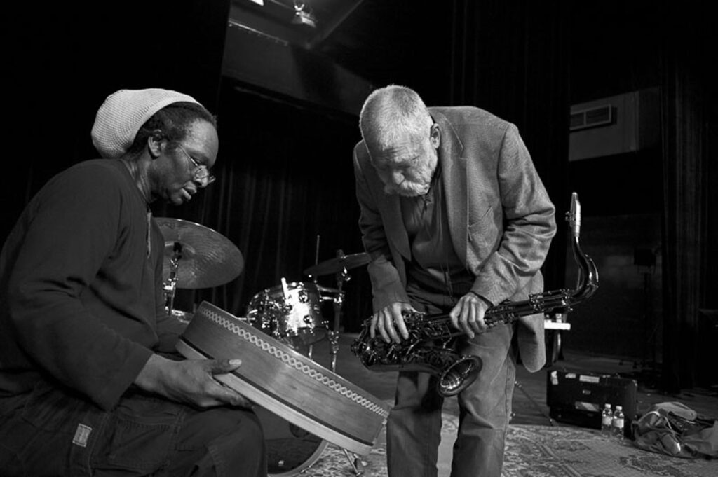 . Peter Brotzmann, Hamid Drake, Europa jazz 2012.
